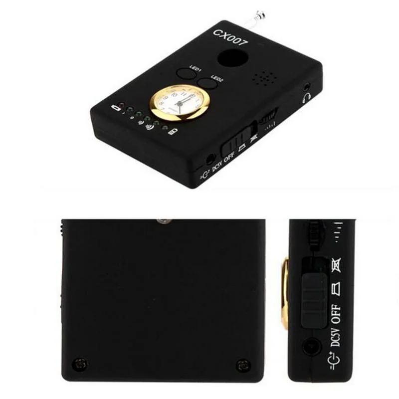 Multi Draadloze Radio Wave Rf Signaal Detector Gsm Apparaat Scanner Super Mini Camera Lens Finder Probe Laser Golflengte Van 940nm