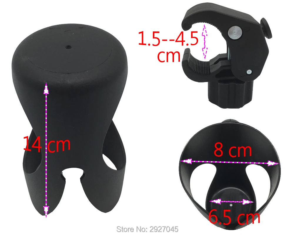 Acessórios do carrinho de criança titular copo 360 ângulo rotatable garrafa de leite rack para carrinho de bebê titular da garrafa de água universal pushchair bicicleta