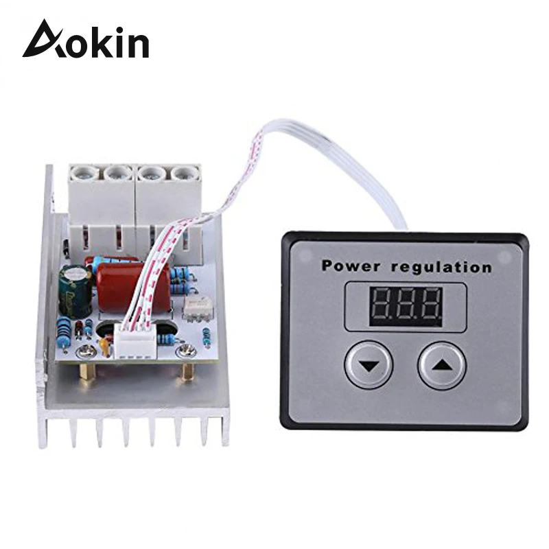 10000w Thyristor Imported Thyristor Ultrahigh Power Electronic Digital Regulator Dimming Speed Regulation Temperature Regulation