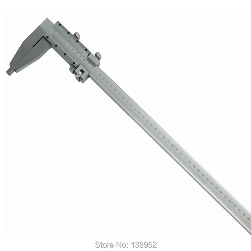 500mm 20inch Vernier Caliper Steel slide caliper with Nib Style 0-500mm Long Jaw heavy duty caliper measuring gauge tool