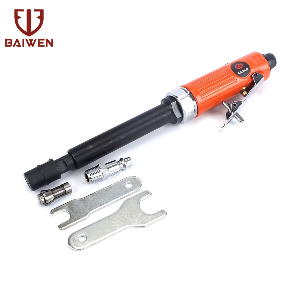 1/4 "1/8" Extended AIR DIE Grinder Grinding Mill Engraving Alat Pneumatik Mesin Ukiran