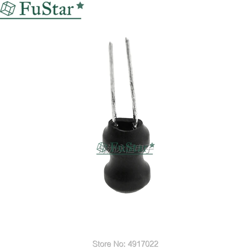 10pcs 0810 8*10mm I-shape Power Inductor Inductance Copper Coil 1MH 68uh 100uh 150UH 220 330 470 22 47 uH 2.2MH 3.3MH 4.7MH 10MH