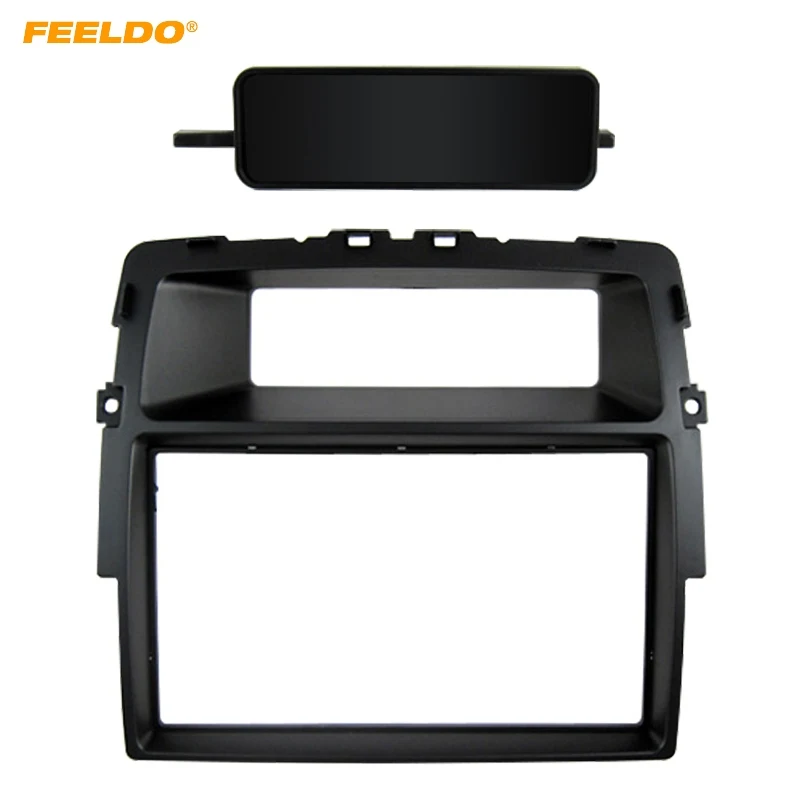 

FEELDO Car Radio Audio 2DIN Panel Fascia Frame for NISSAN Primastar OPEL Vivaro RENAULT Trafic II Stereo Dash Trim Installation