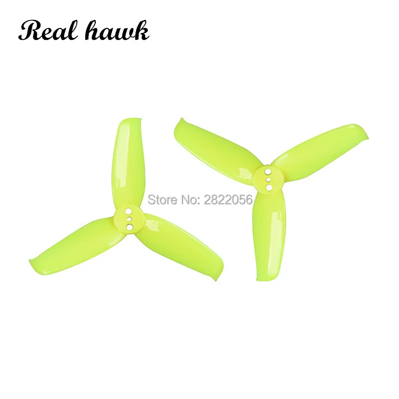 3 holes 6 colors Gemfan 2540 2.5x4.0 FPV PC 3 propeller Prop Blade CW CCW shaft through the machine more special motor 1105