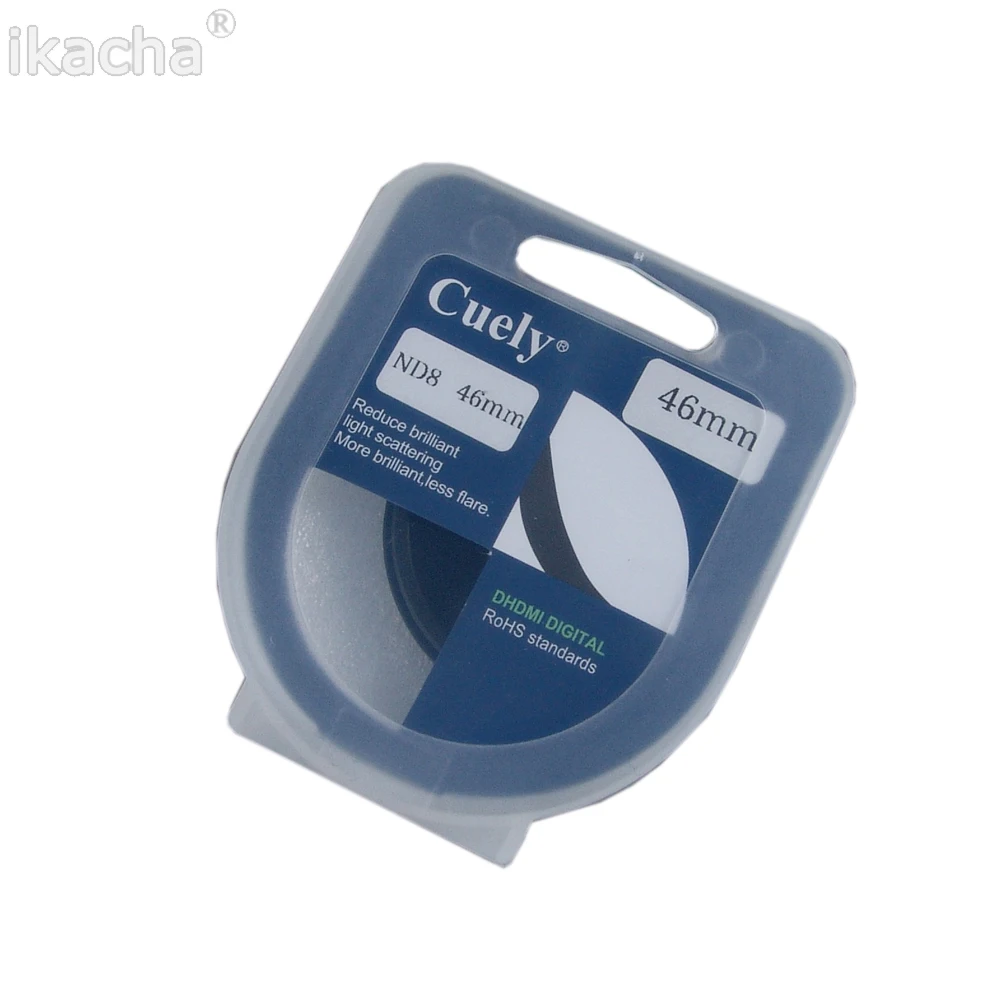 مرشح عدسة الكاميرا ، عدسة كثافة محايدة ، لكانون نيكون سوني بنتاكس فوجي ، جميع عدسات الكاميرا ، 40.5 46 49 52 55 58 62 67 72 77 82 مللي متر ND8 ND