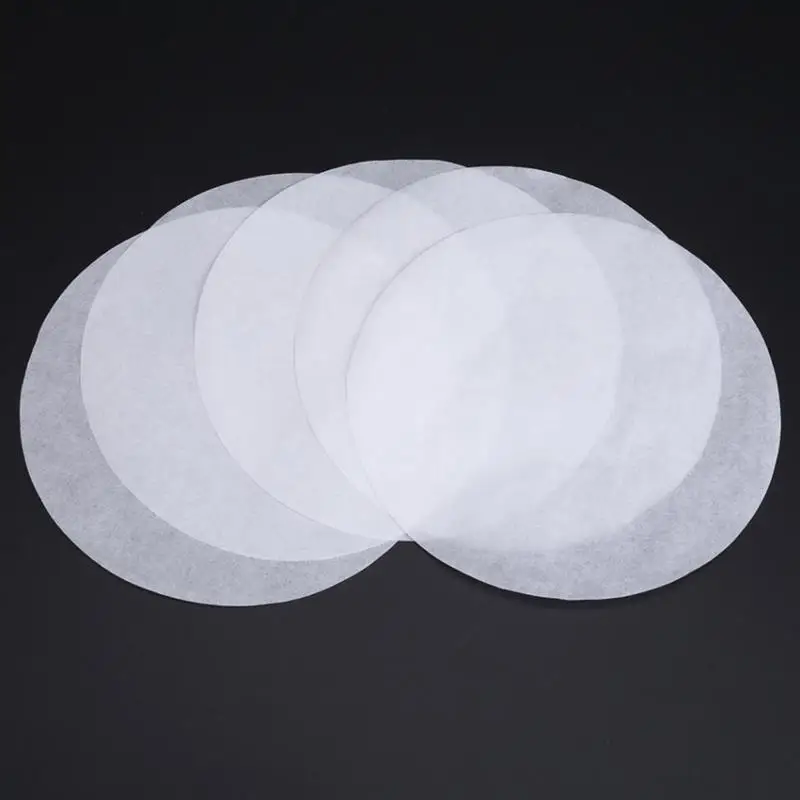 500PCS Round Parchment Non-Stick Double Layer Silicone Baking Paper Cake Pastry Biscuit Paper Barbecue Mat Kitchen Tools