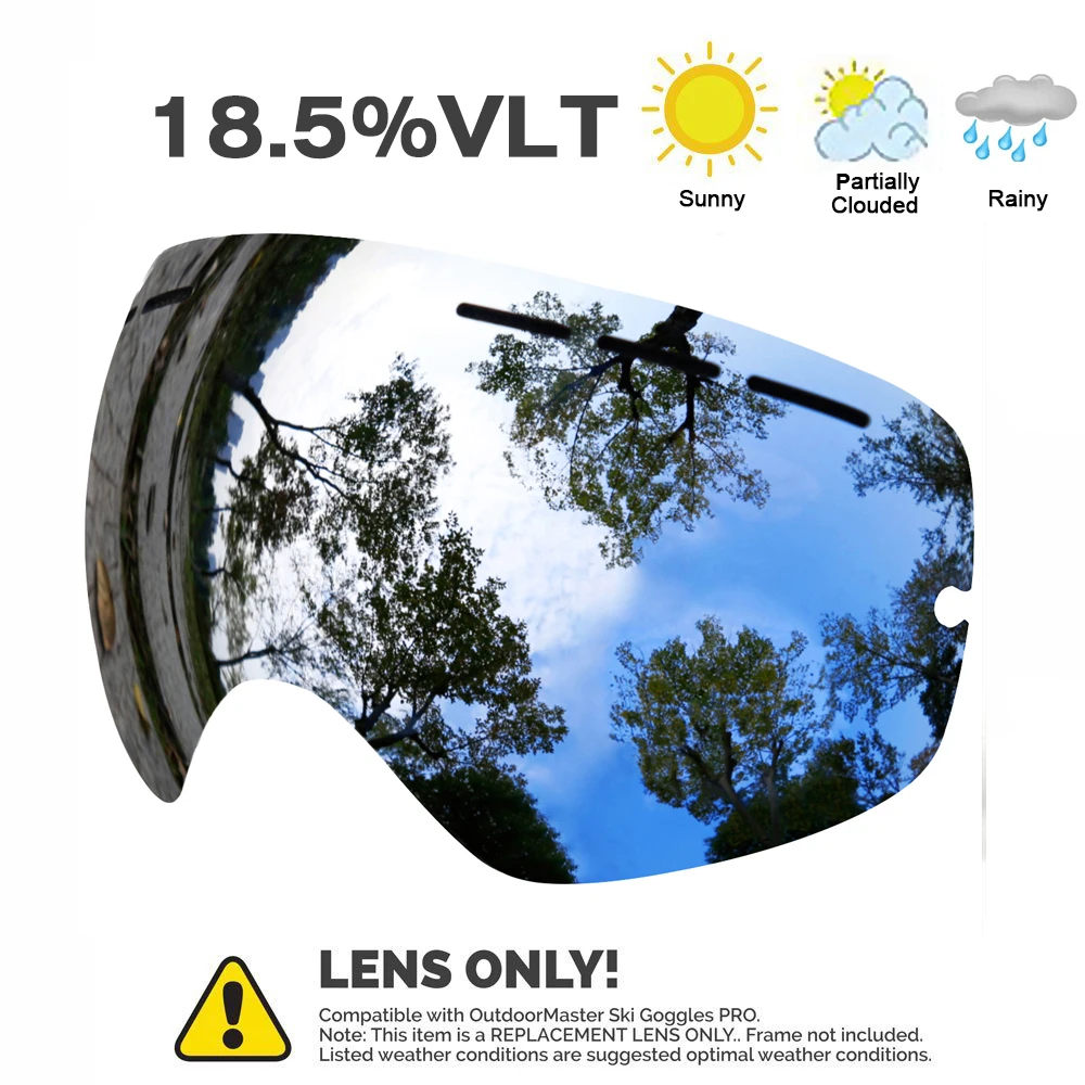 JULI Brand Professional sunglasses Double Lens UV400 Anti-fog Adult Goggles Women Men Snow Eyewear ONLY FOR CHANGE LENS NCE33