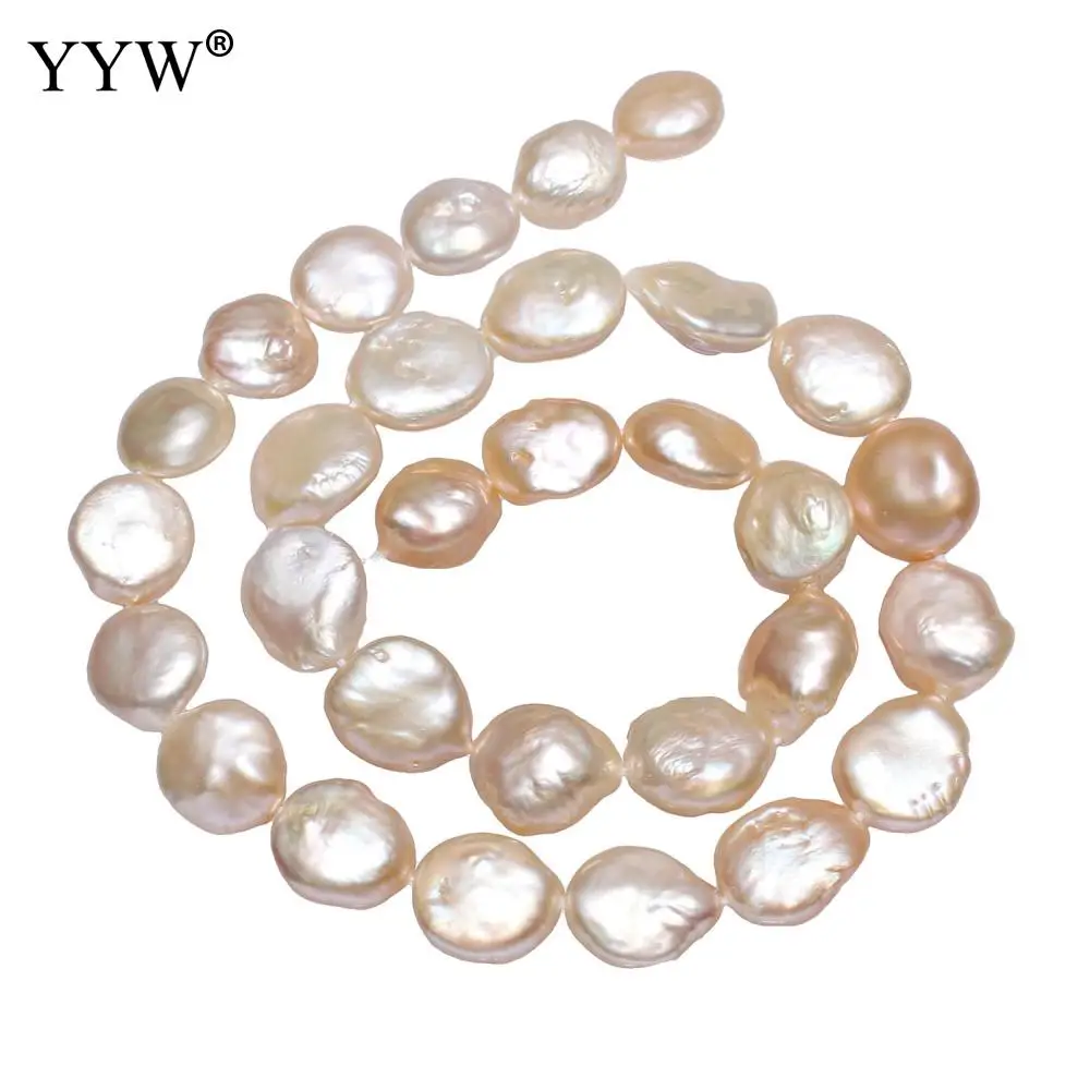 

YYW High Quality Cultured Potato Freshwater Pearl Beads natural mixed colors 11-12mm Sold Per Approx 14.5 Inch Strand