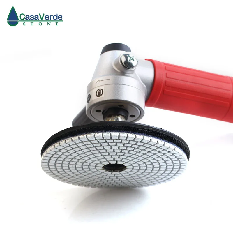 Tablete d150mm com 2.5mm 6 polegadas almofadas de polimento almofadas de polimento de diamante seco e molhado para pedra