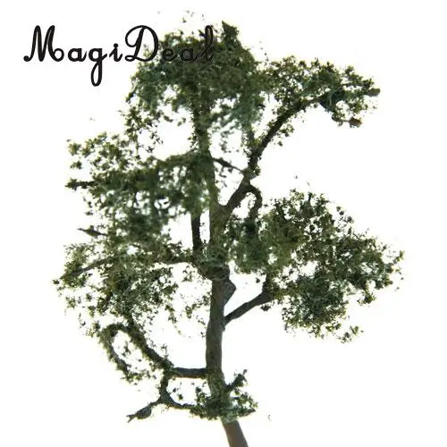 MagiDeal High Simulation 1Pc Model drzewa Sycamore na ulicę tor kolejowy kolejowy krajobraz z szynami kolejowymi ogród Park krajobraz układ