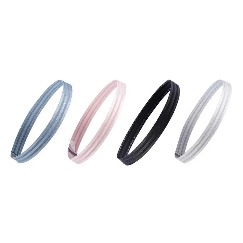 

Sports Headband Hair Band Non-Slip Sweat Absorben Bands Silicone Sweatband Running Yoga Supplies Fitness Accessories