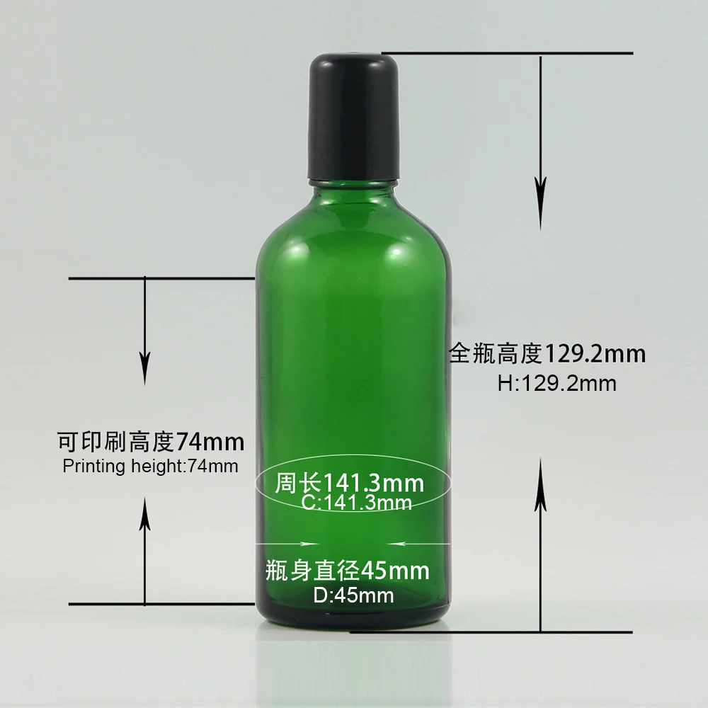 

Cosmetic containers 100ml roll-on deodorant bottle with stainless and glass ball sell well