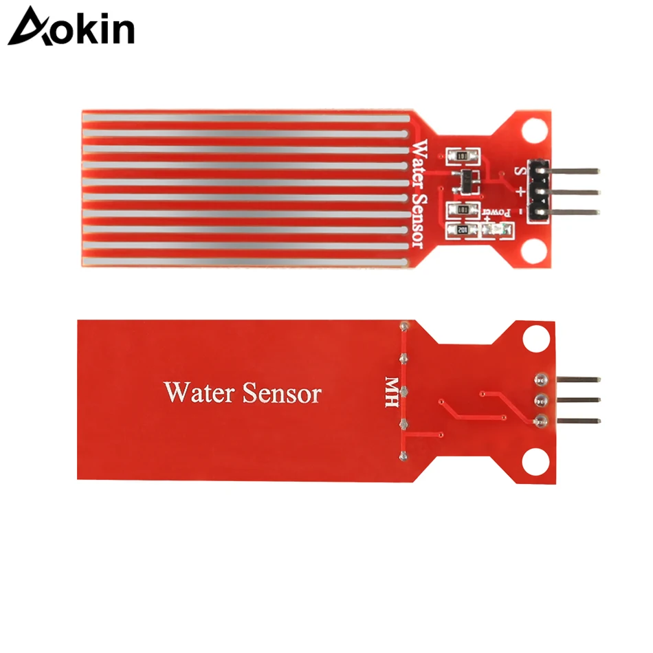 5PCS Water Level Sensor Liquid Water Droplet Depth Detection Sensor for Arduino