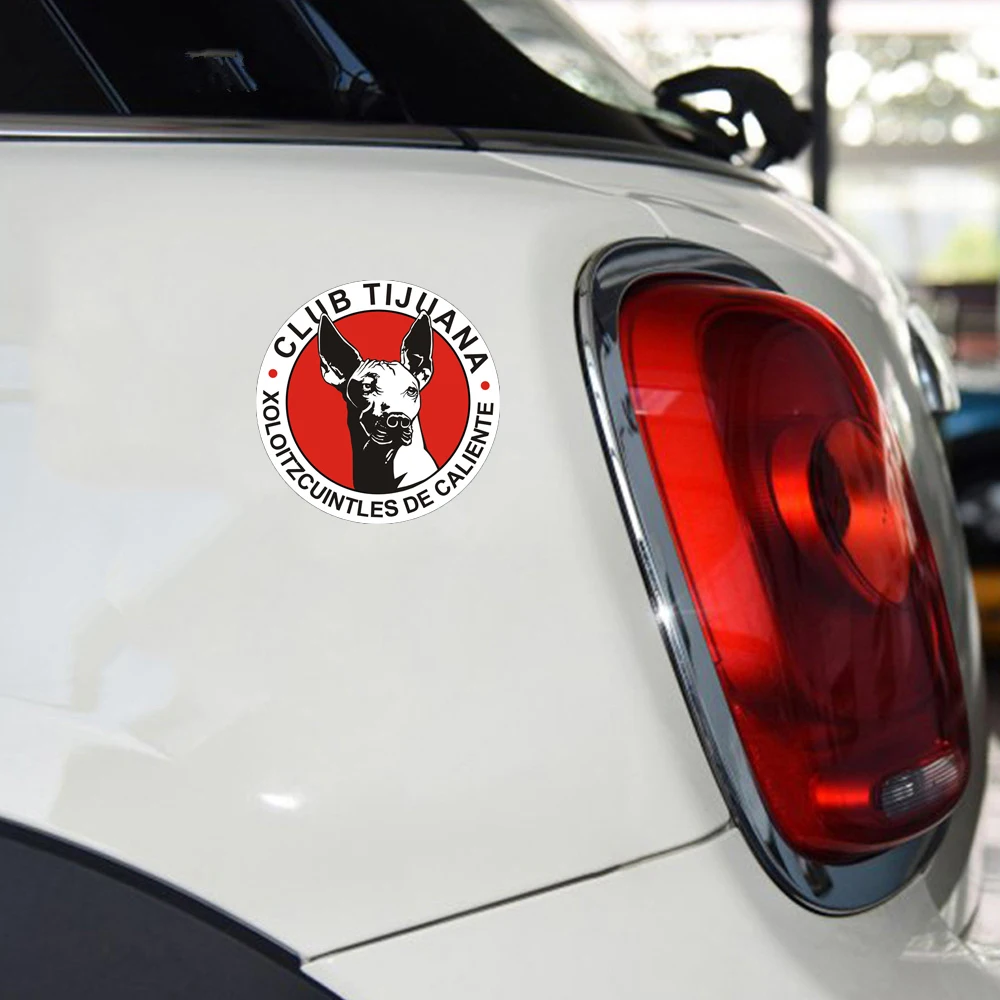 For Club Tijuana Logo Car Decal Sticker Car Accessories Vinyl Car Wrap Stickers