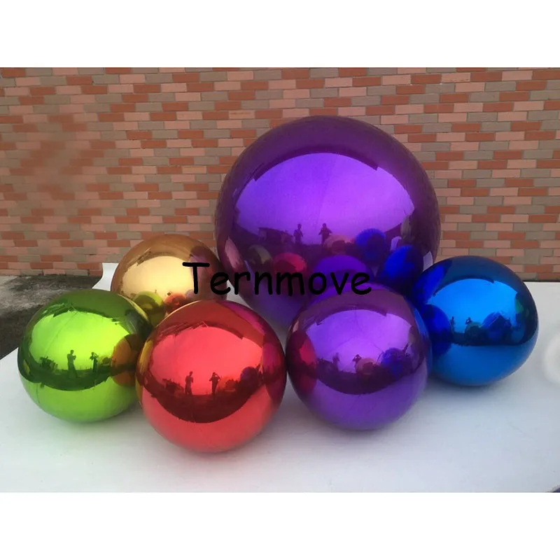 reflective inflatable mirror balloon for hanging decoration Party Wedding Event Decoration Reflective Inflatable pvc Mirror Ball