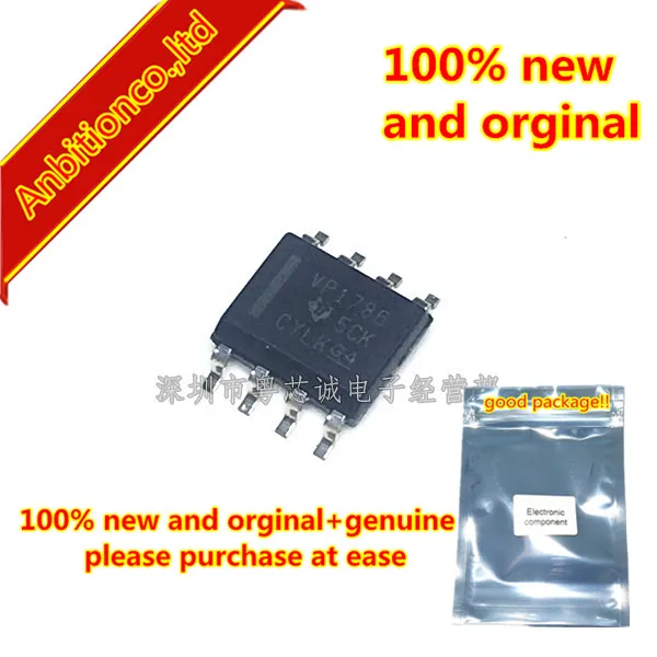 

5 шт. 100% новые и оригинальные SN65HVD1786DR SOP8 SN65HVD1786 шелкография VP1786 70-V неисправности трансиверы RS-485 на складе