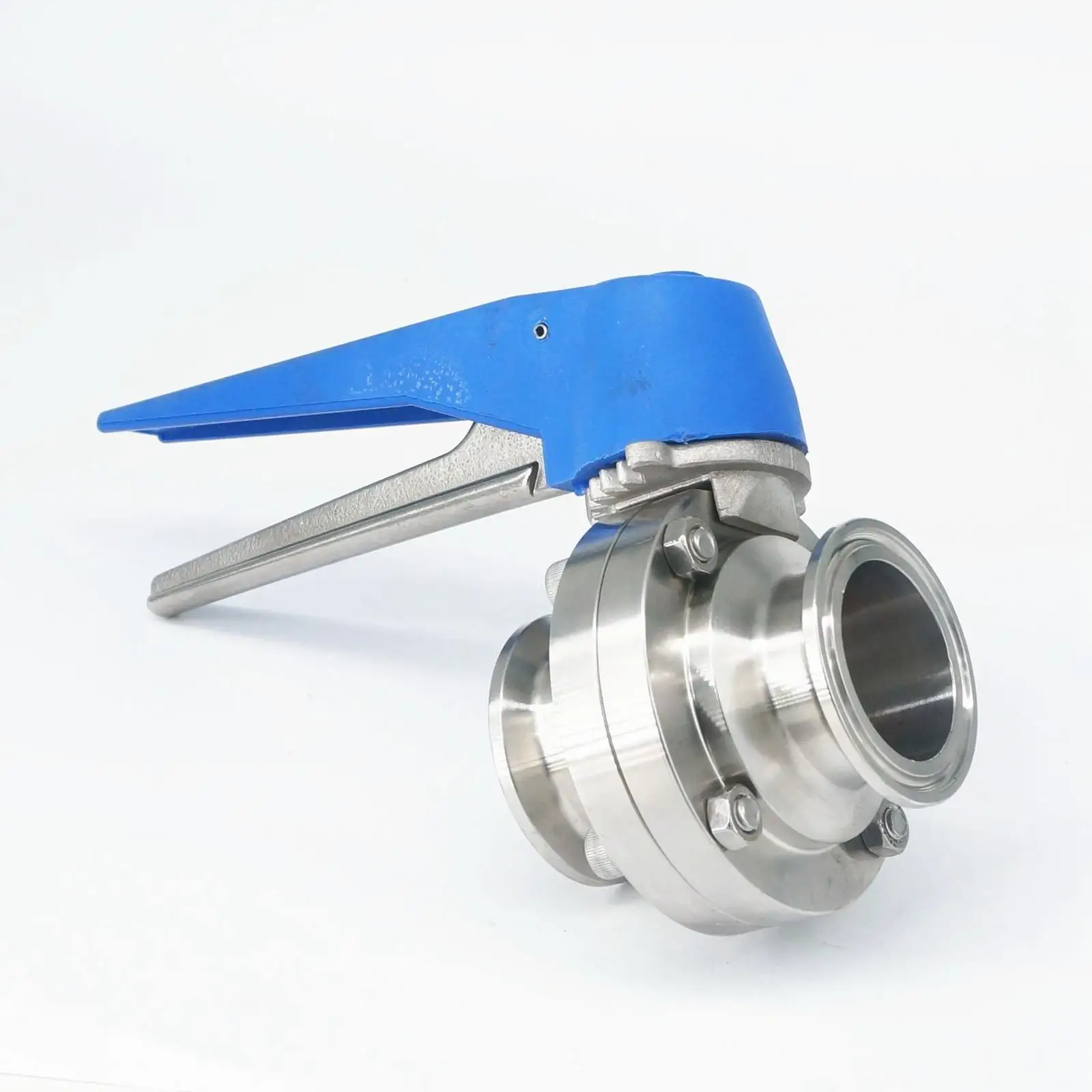 

1-1/2" 38mm SS304 Stainless Steel Sanitary Tri Clover Clamp Butterfly Valve Brew beer