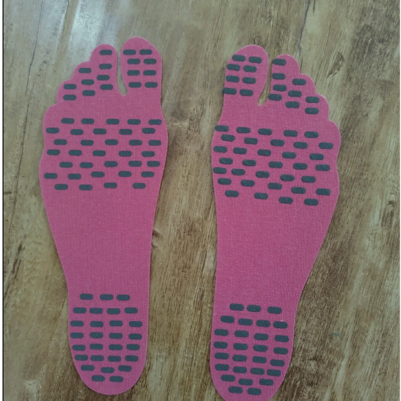 New  anti-slip protect foot patches multicolor for  sandbeach  without or with Foam printing feet tape