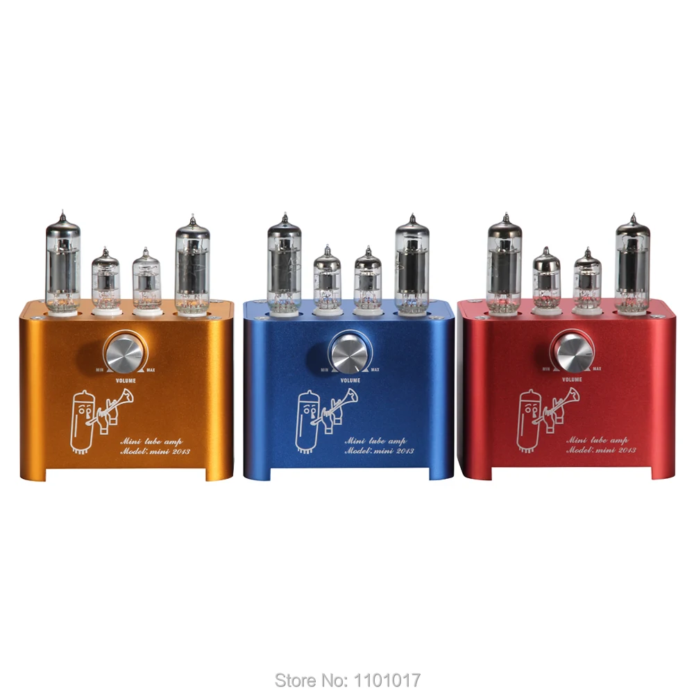 

APPJ MINI2013 6J1 6P1 Tube Amplifier HIFI EXQUIS Desktop Lamp Amp New version