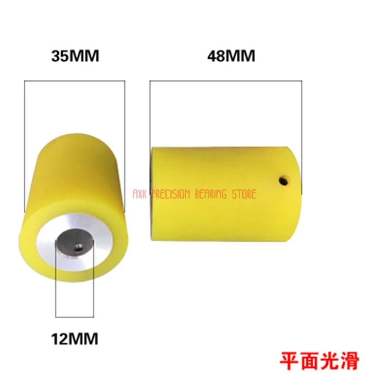 

2023 Promotion Real 12*35*48 Plane Smooth Cutting Machine Rubber Wheel Computer Stripping Roller Aluminum Core Plastic Drive