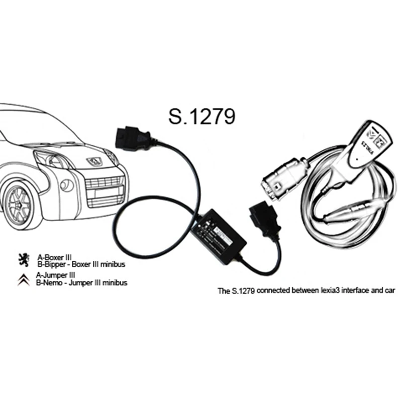 New Diagbox V7.83 For Lexia3 Lexia 3 V48 Diagnostic Tool Lexia-3 PP2000 V25 S.1279 Diagnostic Connector forCitroen for Peugeot