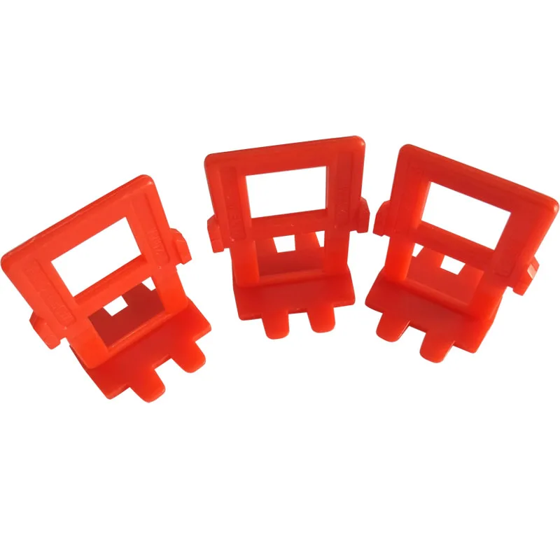 100pcs 2mm Red Clips 50pcs Wedges Leveling System For Tile Tools