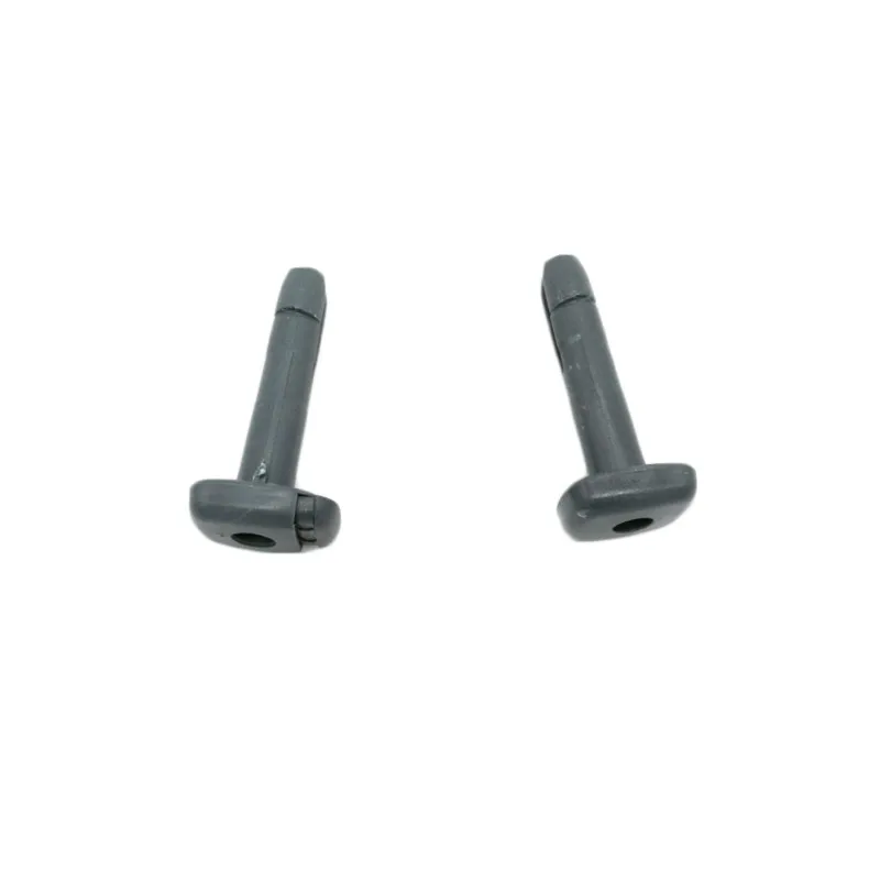 Gray Beige and Black Headrest Pad Lock Guide Retainer Clip