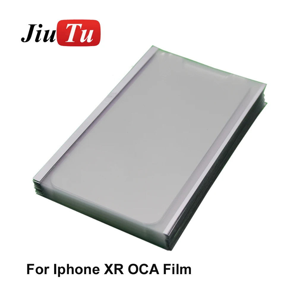 

50pcs Jiutu 250um OCA Glue Film For iPhone XS XS Max XR X Mobile Phone LCD Glass Repair