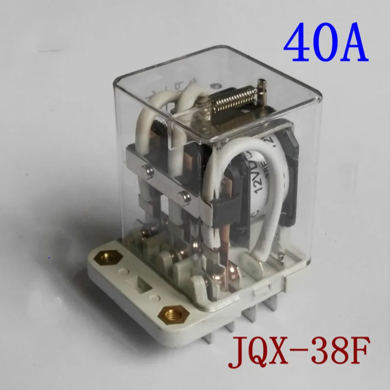 Three open three closed WJ175 high current JQX-38F high power 40A relay HHC71B electromagnetic 12V three phase 24V220V48V