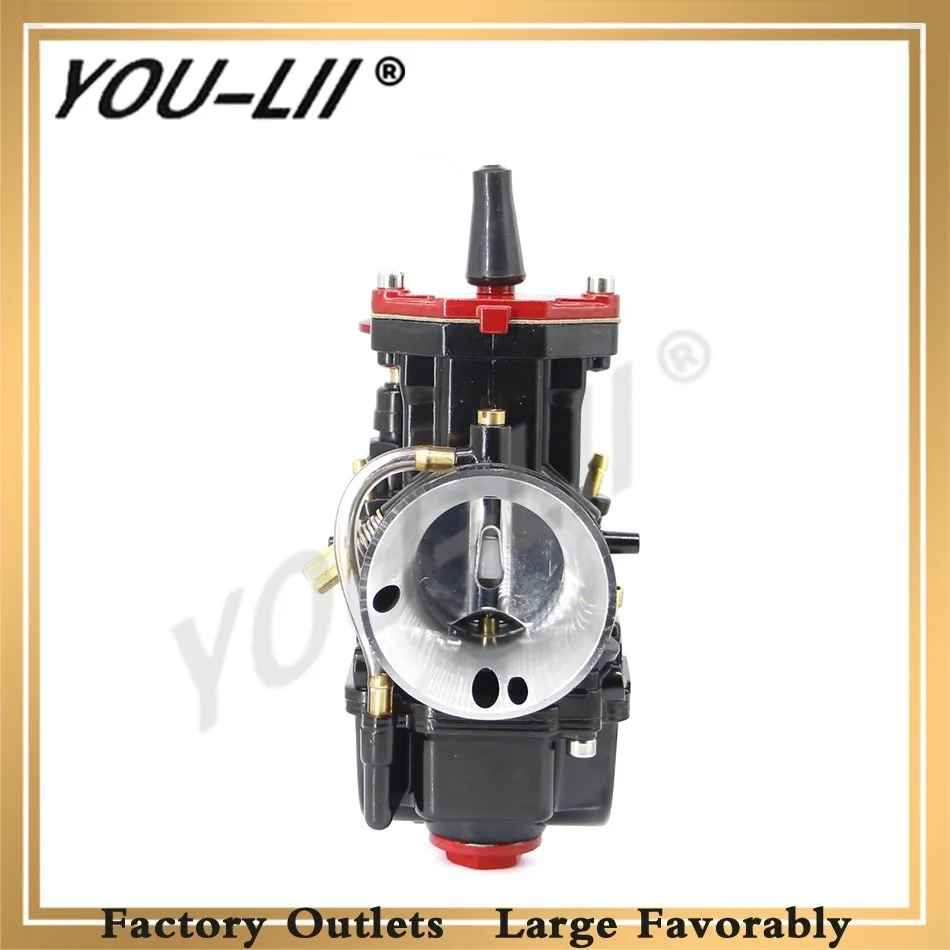 YOU-LII Brand New 21 24 26 28 30 32 34 Mm Motorcycle Engine Part Carburetor Mikuni Pwk Carburetor With Power Jet Dirt Bike Atv