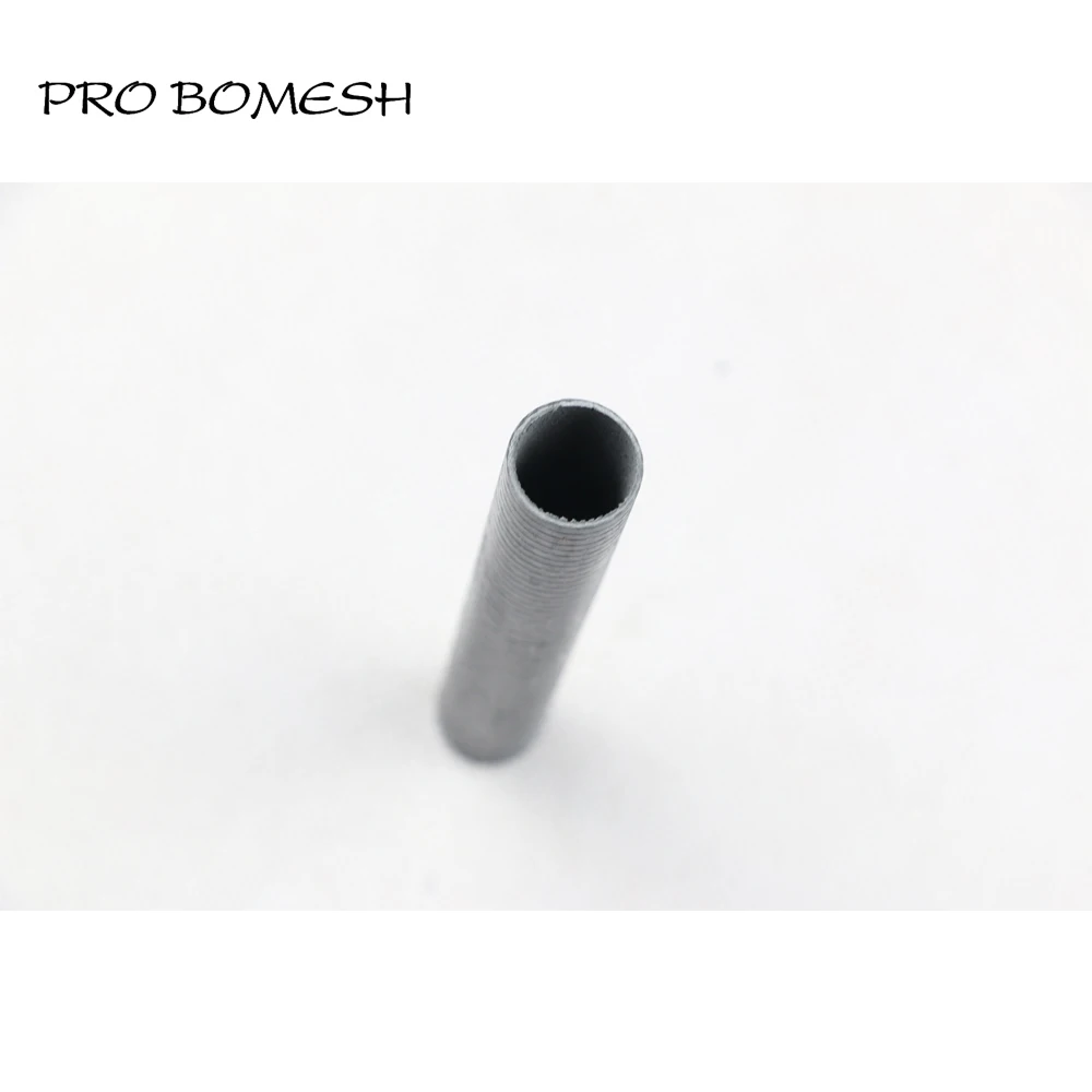 Pro Bomesh 5pcs/pack 100mm 90mm Normal Hollow Carbon Tube 3K Carbon Twill Tube For Reel Seat DIY Fishing Rod Component Repair
