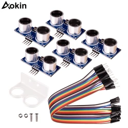 Hc-sr04 Ultrasonic Distance Measuring Sensor Module kit for Arduino UNO Mega R3 Mega2560 Duemilanove Nano Raspberry Pi 3 Robot