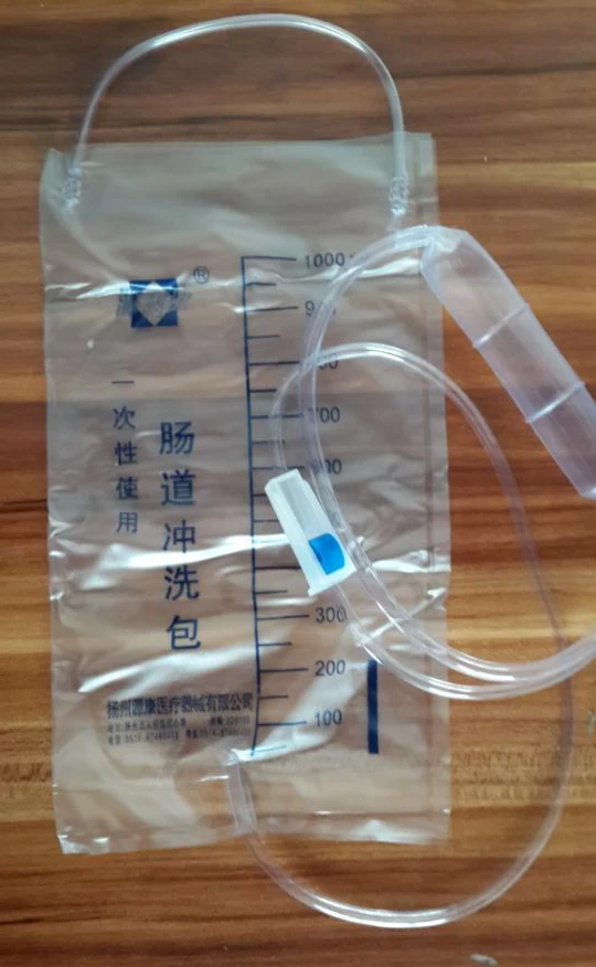 

5pcs 1000ml Disposable health Enema Bag Disposable irrigation bag intestinal washing bag home healthy care bag