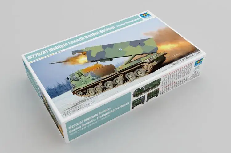 Trumpeter 1/35 01047 M270/A1 Multiple Launch Rocket System Finland/Netherlands