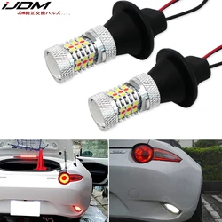 iJDM Car 12V 31-SMD Red/White LED Backup Reverse Light/Rear Fog Lamp Conversion For 2016-up Mazda MX-5 ND