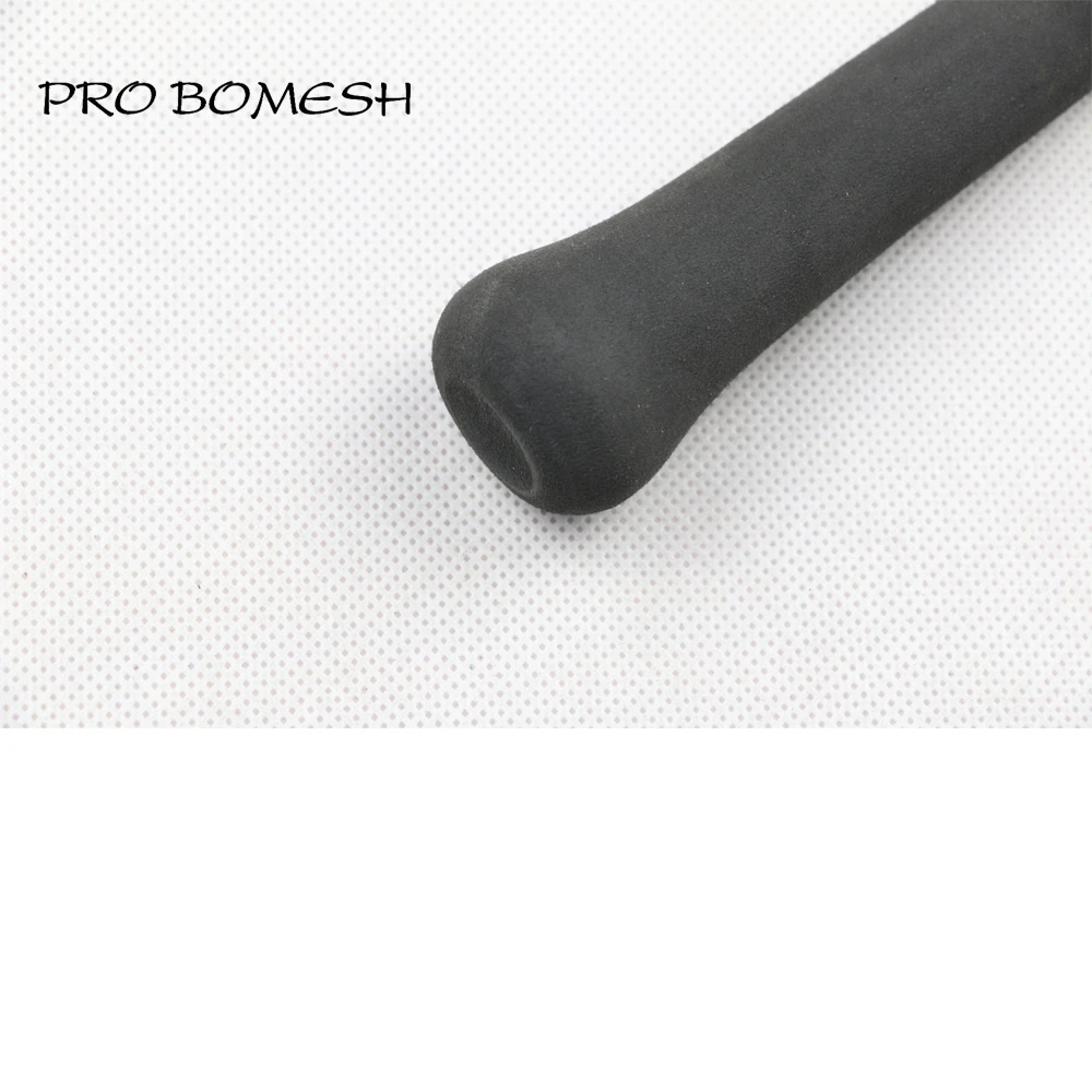 Pro Bomesh 4Pcs/Pack 14cm 6.9g Inner Diam 17mm EVA Rear Grip Split Grip Black DIY Fishing Rod Building Component Repair