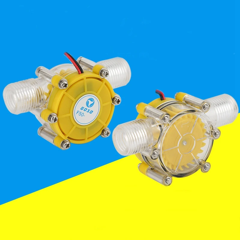 DC 5V/12V/80V 10W Water Flow Pump Mini Hydro Generator Turbine Flow Hydraulic Conversion for energy conversion Energy Generators