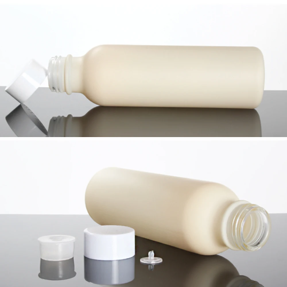 

Hot sale 150ml glass serum bottle with screw cap, empty toner cream cosmetic glass bottles