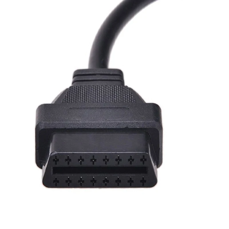 Adaptador de herramienta de diagnóstico, Cable conector de extensión, 14 pines, macho a 16 Pines, hembra, OBD2, OBDII, OBD2, 40cm, Nisan