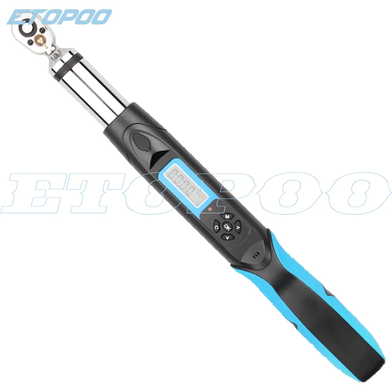 10-30NM 1/4inch Adjustable Digital Torque Wrench can with dataport to PC Ratchet Wrench torque spanner Repair tool