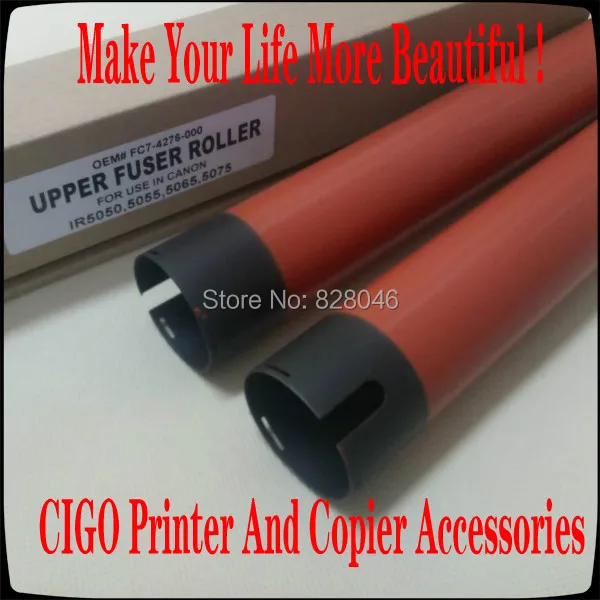 Upper Fuser Roller Accessories For Canon imageRUNNER 5050 5055 5065 5075 Printer,FC7-4276-010 FC7-4276-000 Heater Roller Parts