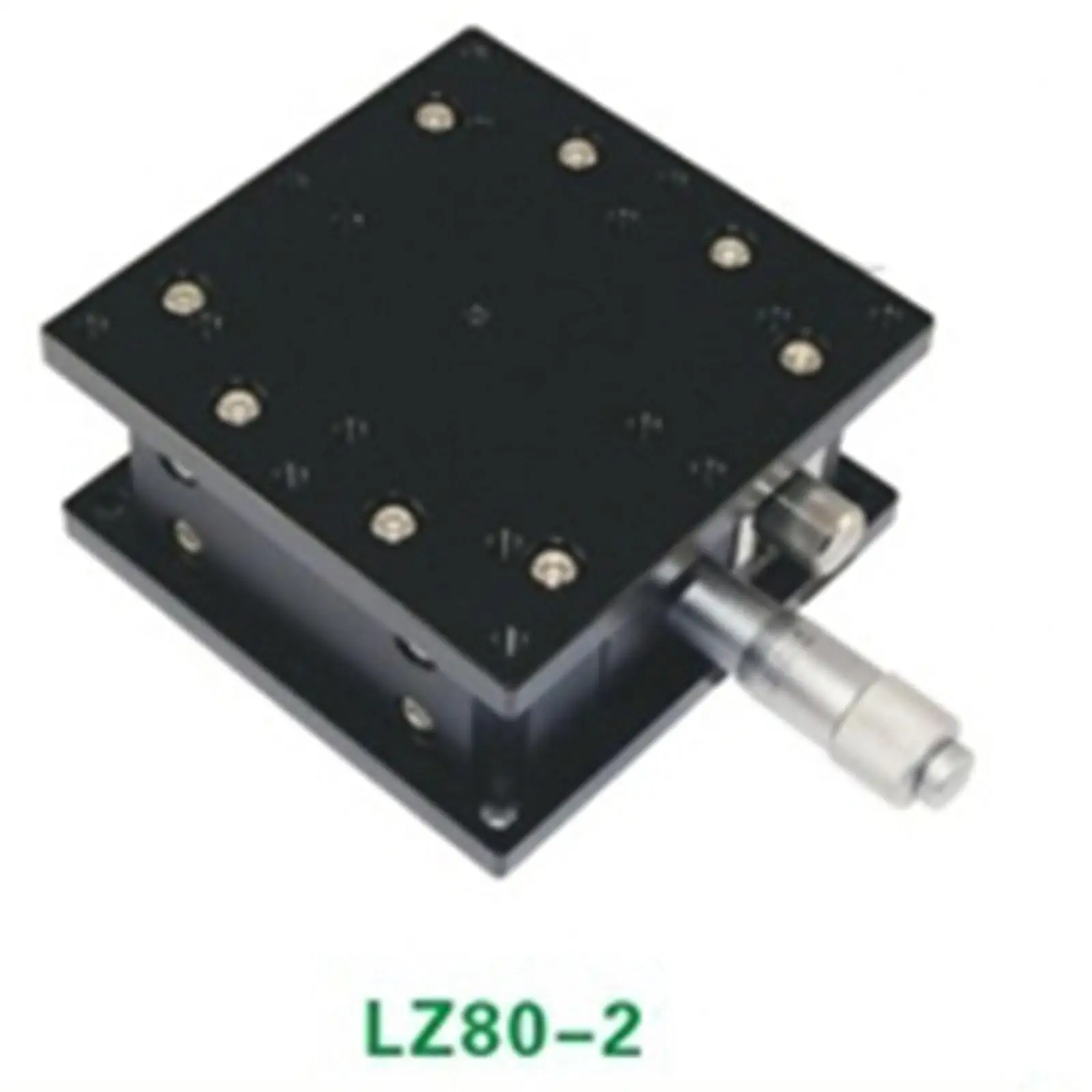 LZ80-2 Z Level Axis 80X80MM Platform Bearing Linear Stage Load 88.2N Two Guide