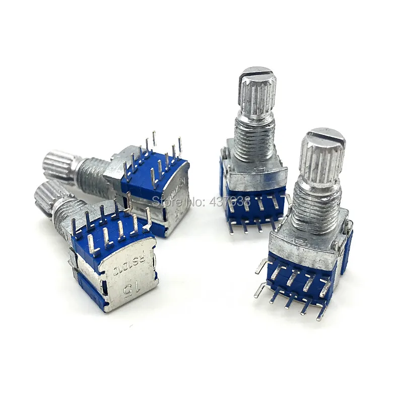 5pcs RS1010 band switch rotary switch gear change switch 1 pole 5 position 2 pole 4 position 3 position