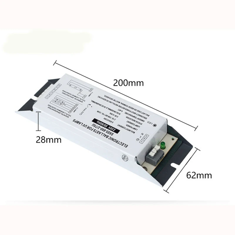 70-150W Ultra Violet Lamp Ballasts Electronic Germicidal UV Lamp Ballast Spare Parts