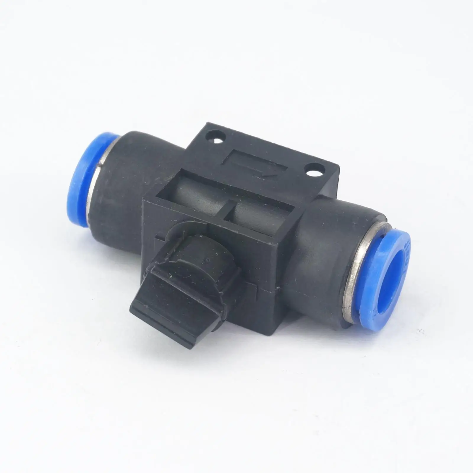Fit Rohr O/D 12mm Pneumatische Hand abschaltung Ventil Push-In Quick Release Air Fitting