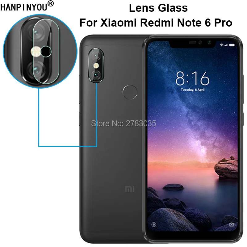 

Для Xiaomi Redmi Note 6 Pro 6pro 6,26 дюйма прозрачная ультратонкая Защита объектива задней камеры крышка объектива Закаленное стекло пленка