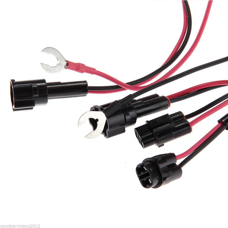 Car DRL LED Fog Light Automatic ON/OFF Controller Module Box Relay Harness Kit