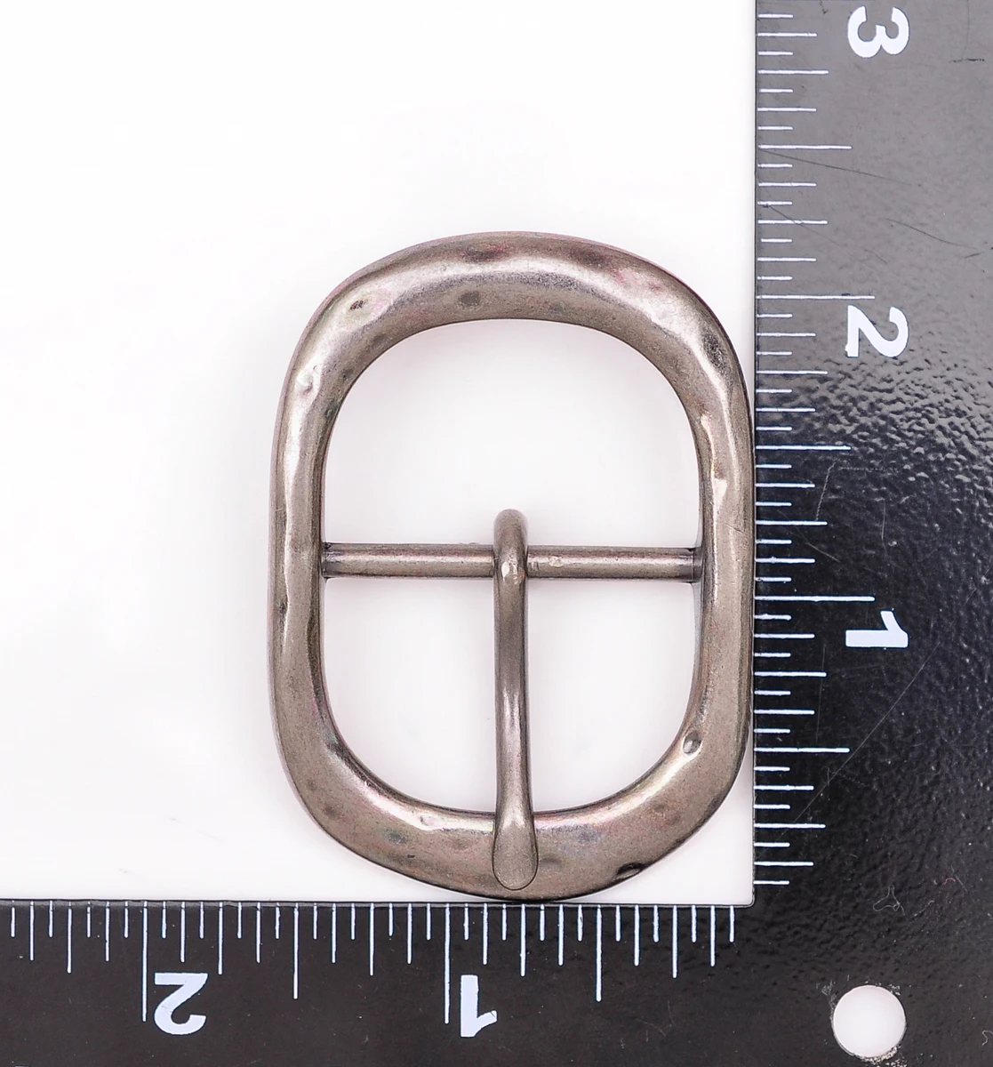 56*40 ملليمتر خمر العتيقة الفضة الكلاسيكية دبوس مركز بار المعادن حزام مشبك صالح 31 مللي متر الأشرطة #4