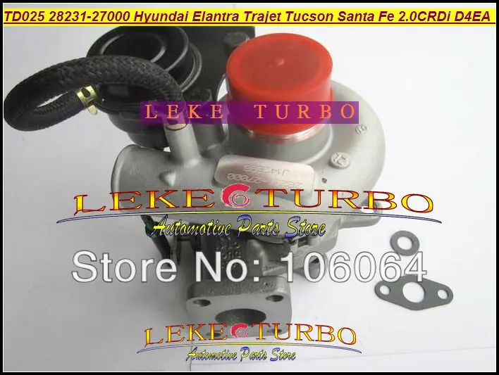 Free Ship TD025 28231-27000 49173-02412 49173-02410 49173-02401 Turbo For Hyundai Elantra Trajet Santa Fe KI-A Carens 2.0L D4EA