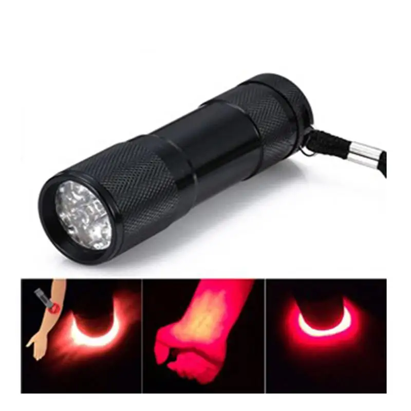 Red LED Lights Quickly Find a Vein Imaging Flashlight Vascular Display Flashlight Hand Puncture To Check Blood Vessels Lights